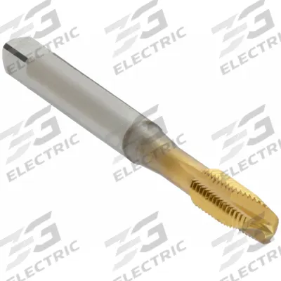 OSG Spiral Point Tap: M5x0.8 Metric, H8 / 6H, 3 Flute, Plug Chamfer - Spiral-Point Taps for Aerospace Materials