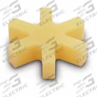 BOSTON GEAR Polyurethane Spider Insert: FC25 Coupling Size, 2 1/2 in Outside Dia, Inch, 1.2 hp (MPN XFCA25). Key specifications — attr662280: 1.2 hp; attr662259: BOSTON GEAR.