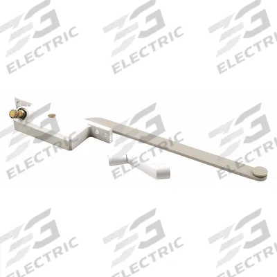 PRIME-LINE Window Operator: Crank, Handle Included, Left-Hand, Frame, White - Awning & Casement Window Operators & Handles