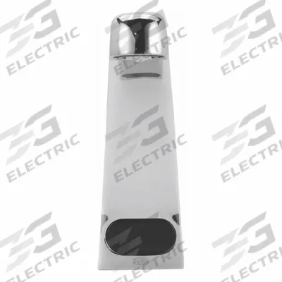 ZURN Bathroom Sensor Faucet: AquaSense, Brass, Polished Chrome Finish, Single-Post - Single-Post Sensor Bathroom Faucets