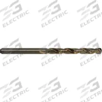 CLEVELAND Taper Length Drill Bit: 31/64", 118° Notched Point, Straw/Bronze Cobalt, Tang Shank (MPN C15042). Key specifications — attr1233898: 0.4844.