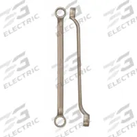 AMPCO Box End Wrench: Natural, 7/8 in_1 1/16 in Head Size, 15 in Overall Lg, Offset (MPN W-3220). Key specifications — attr309427: Natural; attr309429: No; attr324926: AMPCO.