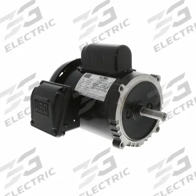Grundfos Pump Motor: Mfr Part # 99883314, Single Phase, 115/208-230V AC, 3/8 hp - OEM Motors for Circulator Pumps