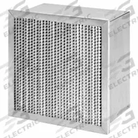 GRAINGER Cartridge Air Filter: 20 in x 20 in x 12 in, Steel, Single Header, MERV 14 (MPN 2GGW7). Key specifications — Brand: GRAINGER; Media Material: Microfiber; Air Filter Header Type: Single Header; Frame or Header Material: Steel.