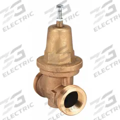 APOLLO Water Pressure Reducing Valve: NPT x NPT, 1/2 in Pipe Size, Bronze, 25 psig to 75 psig (MPN 36LF10301). Key specifications — Brand: APOLLO; Low-Lead Compliance: Low-Lead Compliant.
