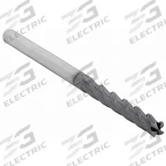 WIDIA HANITA Corner Chamfer End Mill: Carbide, TiAlN Coated, 4 Flute, 6 mm Mill Dia, 28 mm LOC (MPN 40140600T028)