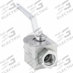 PARKER Hydraulic Ball Valve: Lockable, 6.73 in Handle Lg, Two Positions, Two-Way Ways, Female, BV (MPN BVHP12SSS1NA). Key specifications — Brand: PARKER; Manufacturer Part Number: BVHP12SSS1NA; Ball Seal Material: Nitrile; Handle Lockability: Lockable; Shaft Seal Material: Nitrile; Series: BV; Port Connection: 3/4 in SAE O-Ring Boss.