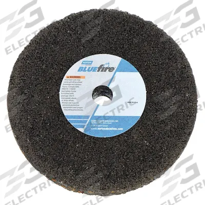 NORTON Straight Grinding Wheel: Type 1, 8" x 1" x 5/8" - High-Performance Snagging Wheels for Stainless Steel & Nickel Alloys