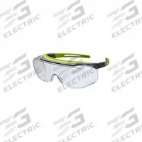 UVEX BY PIP Safety Glasses: Clear Lens Color, Anti-Fog/Scratch-Resistant, Dielectric (MPN AT01CLAH). Key specifications — Brand: UVEX BY PIP; Frame Color: Gray/Green; Lens Color: Clear; Series: Uvex Avatar(TM).