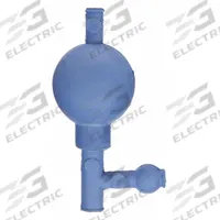 HEATHROW SCIENTIFIC Bulb Pipette Controller: 35 mL Capacity - Max, 1 Channels (MPN HS20632C). Key specifications — Brand: HEATHROW SCIENTIFIC; Pipettor Type: Manual Bulb Controller; Product Type: Bulb Pipette Controller; Material: Rubber; Color: Blue.