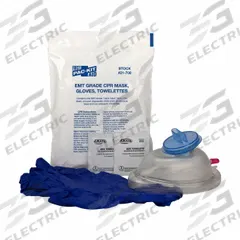 FIRST AID ONLY CPR Mask: 1 People Served, Adult, Disposable, Holster Case Type (MPN 21-700). Key specifications — Disposability: Disposable; Case Type: Holster; Includes: CPR Mask; Case Material: Plastic; Brand: FIRST AID ONLY; Patient Type: Adult; Product Type: CPR Mask.