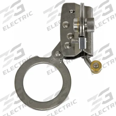 FALLTECH Rope Grab: 310 lb Capacity, Stainless Steel, O-Ring, Shock-Absorbing Lanyard - Rope Grabs for Vertical Rope Lifelines