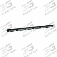 GROTE Vehicle Directional Light: Directional Light, LED, Linear, Center Out/Wig-Wag, 6 Heads, Amber (MPN 78380). Key specifications — Lens Color: Amber; Brand: GROTE; Electrical Connection: Wire Leads; Light Pattern: Wig-Wag; Lighting Technology: LED; Mount Type: Bracket.