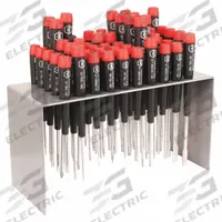WIHA General Purpose Screwdriver Set: 21 or More Pieces, 50 Pieces, Ergonomic Grip, Rack (MPN 92189). Key specifications — attr1205274: WIHA; attr1205269: T1.