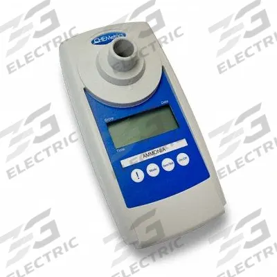CHEMETRICS Colorimeter: Ammonia, 430 nm_610 nm Wavelengths, 0.01 A, 150 Range - Max (ppm) - Single Parameter Colorimeters