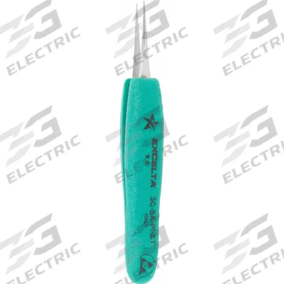 EXCELTA Tweezers: Stainless Steel, Point - High-Precision Tweezers