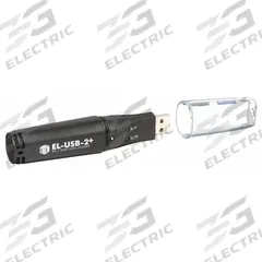 LASCAR Data Logger: 0%to 100% Relative Humidity Measured, -31°F to 176°F, -35°C to 80°C, EL-USB-2+. Key specifications — Interface: USB; Parameters Measured: Temperature °F; Brand: LASCAR; Features: Immediate and Delayed Logging Start; Includes: Wall Mount Clip; Software Options: Software Available Separately; Data Logger Type: Temperature.