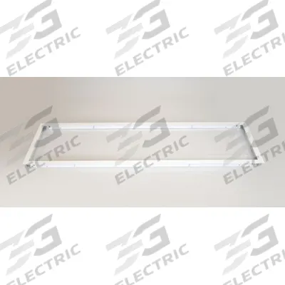 LUMINATION Drywall Mount Kit: 11 11/12 in Wd, 25 1/4 in Lg - Surface Mount Kits for Panel & Troffer Lights