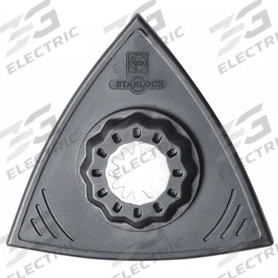 FEIN Oscillating Tool Backing Pad: 3 3/16 in Wd, Hook-and-Loop, Non-Vacuum Pad - Starlock Mounted Sanding Pads