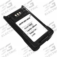 BANSHEE Radio Battery: Fits Kenwood, For NX-200/NX-300/NX-410 Series, 2,000 mAh, Lithium Ion, QKB-48. Key specifications — Manufacturer Part Number: QKB-48; Brand: BANSHEE; Compatible Radio Brand: Kenwood; Battery Type: Lithium Ion; Waterproof: No; Compatible Radio Series: NX-410; Compatible Radio Type: Handheld; Compatible Radio Manufacturer Model Number: KNB48.
