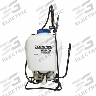 CHAPIN Backpack Sprayer: For Bleach and Disinfecting, Mix-in-Tank - Manual Pump Sprayers