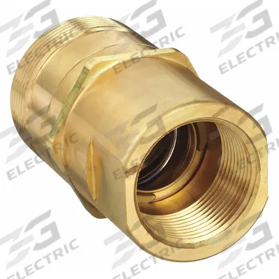 AEROQUIP Hydraulic Quick Connect Hose Coupling: 1 1/4 in Coupling Size, Brass - 5100 Series Hydraulic Quick-Connect Coupling Plugs