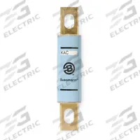 Semiconductor Fuse: KAC Series, Fast-Acting, 100 A, 600 V AC, Non-Indicating (MPN KAC-100). Key specifications — Series: KAC; Brand: BUSSMANN; Voltage Type: AC Only.