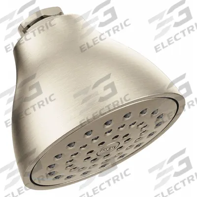 RIZON Fixed Showerhead: 6322 Moenflo XL, 1.75 gpm Fixed Showerhead Flow Rate - Single-Pattern Fixed Showerheads