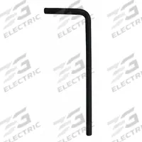 WESTWARD Hex Key: 0 Ball Ends, 3/32 in Tip Size, SAE, Short, Alloy Steel, Black Oxide, L, 2 Tips (MPN 54TU44). Key specifications — attr1205521: WESTWARD; attr1205526: Black Oxide.