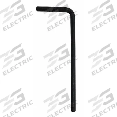 WESTWARD Hex Key: 0 Ball Ends, 3/32 in Tip Size, SAE, Short, Alloy Steel, Black Oxide - L-Shaped Hex Keys