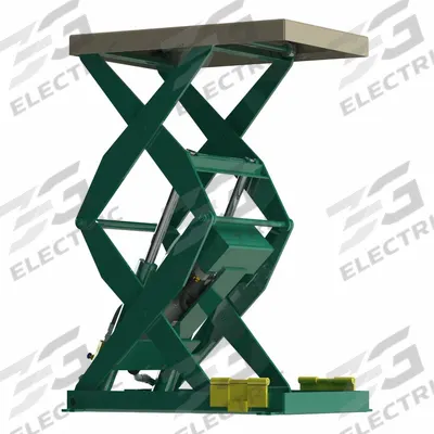 SOUTHWORTH Scissor Lift Table: Electric, 500 lb Load Capacity, 36 in Max Lifting Ht - Fixed-Top Electric Lift Tables