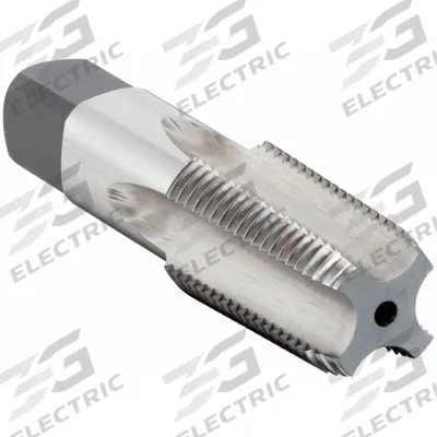 WIDIA GTD Pipe and Conduit Thread Tap: 3/8"-18 NPT/ANPT, H2, 4 Flute, Plug Chamfer - Pipe Taps for Aluminum