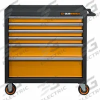 GEARWRENCH Tool Cabinet: 36 3/16 in W x 18 3/16 in D x 37 3/8 in H, 6 Drawers, 6 - 9 Drawers Range (MPN 83243). Key specifications — attr1117811: GEARWRENCH.