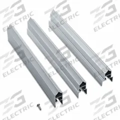 ASI GLOBAL Headrail: Aluminum/Stainless Steel, Aluminum, 98 in Overall Ht, 3/4 in Overall Wd (MPN 40-8450981). Key specifications — Hardware Pieces Included: (2) Screw Packs; Compatible Partition Material: Phenolic; Finish: Aluminum; Component Type: Headrail; Brand: ASI GLOBAL PARTITIONS.