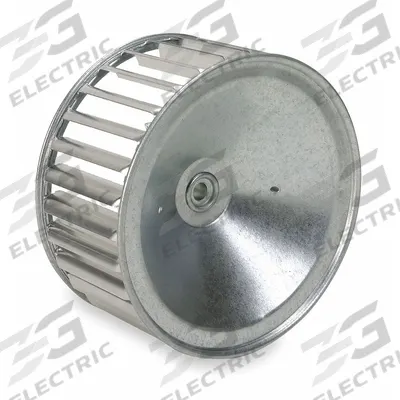 REVCOR Blower Wheel: Forward-Curved, 9 1/8 in Dia, 4 1/2 in W, CCW Closed End - Single-Inlet Forward-Curved Blower Wheels