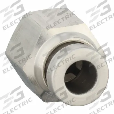 SMC Push-Fit Adapter Fitting: 5/32 in OD x 5/32 in OD Size, Push-to-Connect x MUNF - Stainless Steel Tube Fittings