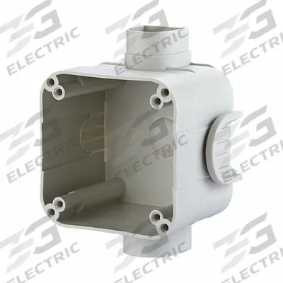 METZ CONNECT RJ45 Housing: Flush, 180° Mounting Angle - Voice & Data Housings, Panels & Connector Components