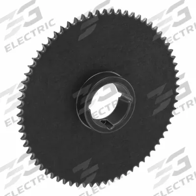 TSUBAKI Single Strand Sprocket: For 40 Chain, 70 Teeth, 11.145 in Pitch Dia - Size 40 Bushed-Bore Roller Chain Sprockets