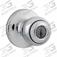 KWIKSET Door Knob Lockset: Office Knob Locksets (MPN 400P-26-SMT-6AL-RCS). Key specifications — Lockset Style: Rose.
