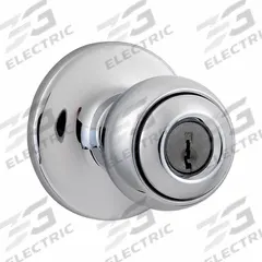 KWIKSET Door Knob Lockset: Office Knob Locksets (MPN 400P-26-SMT-6AL-RCS). Key specifications — Lockset Style: Rose.