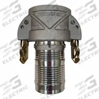 Cam and Groove Coupling: 1 1/2 in Coupling Size, 1 1/2 in Hose Fitting Size, 4 3/4 in Overall Lg (MPN QCG-C150). Key specifications — Fitting Type: Male Hose Shank; Gasket Material: Nitrile; Brand: CONTINENTAL.