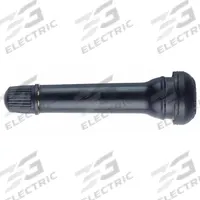 TRU-FLATE Snap-In Valve: Tire Valve, Snap-In, 180° Valve Stem Angle, Straight, Std Bore Valve Size (MPN 30-423-50). Key specifications — Valve Type: Snap-In; Thread Size: 0.305-32; Valve Shape: Straight; Color: Black; Product Type: Tire Valve; Standards: TR423; Compatible Vehicle Type: Hand Trucks; Material: Rubber.