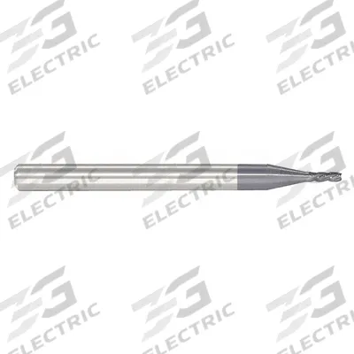 APPROVED VENDOR Corner Chamfer End Mill: Carbide, AlTiN Coated, 4 Flute, 5/64" Mill Dia - Reduced-Neck Fast-Cutting Carbide Corner-Chamfer End Mills for Steel & Cast Iron
