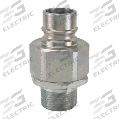 SNAP-TITE Hydraulic Quick Connect Hose Coupling: 1/2 in, Steel, 53 lpm Max. Flow Rate - H Series Hydraulic Quick-Connect Coupling Plugs