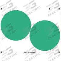 ACCUFORMNMC Gauge Marking Labels: Green, Polyester, 2 PK (MPN GML114GN). Key specifications — Label Color: Green; Label Material: Polyester.
