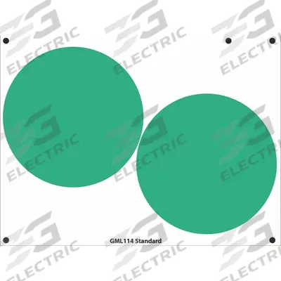 ACCUFORMNMC Gauge Marking Labels: Green, Polyester