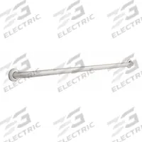 FRANKLIN BRASS Wall Grab Bar: Straight, 48 in Lg, 1 1/2 in Dia, Stainless Steel, Unfinished (MPN 5648). Key specifications — Brand: FRANKLIN BRASS.