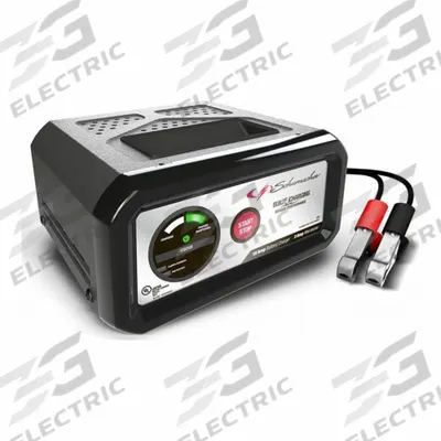SCHUMACHER ELECTRIC Battery Charger: Charging/Maintaining, Auto, For AGM/Gel/Lead Acid - Benchtop Battery Chargers