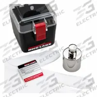 RICE LAKE WEIGHING SYSTEMS Calibration Weight Kit: 1 g Nominal Mass, Cylinder Calibration Wt, 1, 1 g (MPN 82607). Key specifications — Kit Contents Included: Case; Brand: RICE LAKE WEIGHING SYSTEMS; Calibration Weight Material: Stainless Steel.