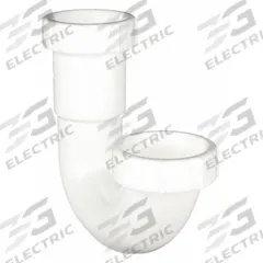 APPROVED VENDOR Bend: Plastic, White, 1 1/2 in Nominal Pipe Size, 5 1/4 in Overall Lg, Slip (MPN 1PNX1). Key specifications — Includes: Slip Nut and Washer; Includes Cleanout: No; Brand: APPROVED VENDOR; Material: Plastic.